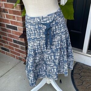 Old Navy Just Below‎ Waist Pleated A-Line Skirt